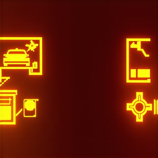 Car dashboard with warning lights illuminated indicating engine and brake issues.