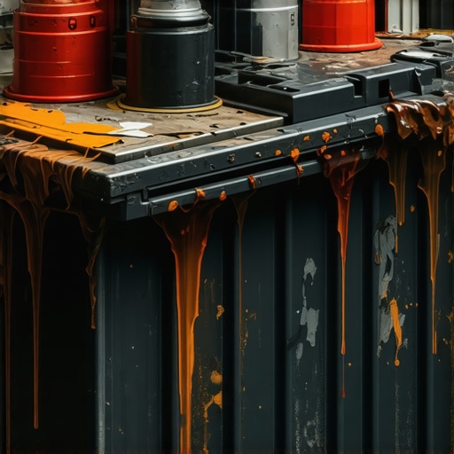 How to tell if your car battery is leaking acid onto your frame