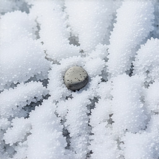 The tiny pebble that can crack your entire windshield in a frost