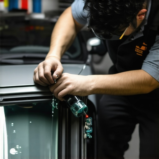 How Clearautoglasss repairs chips without leaving a visible scar