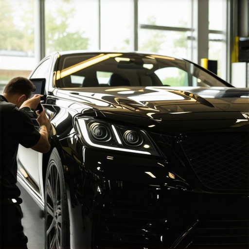 The luxury car oil service that requires a digital handshake