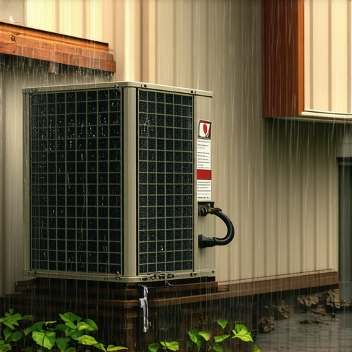 Why your AC smells like vinegar every time it rains
