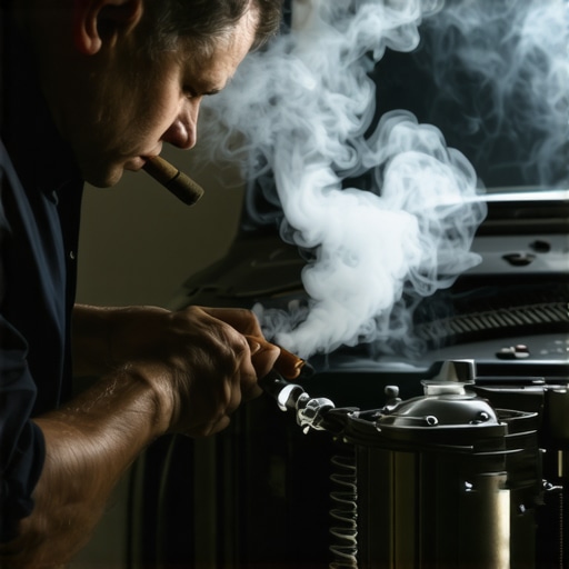 How to find the vacuum leak using a simple cigar smoke test