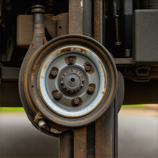 The brake line rust you can't see from the wheel well