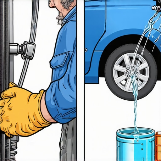The difference between a radiator flush and a coolant drain