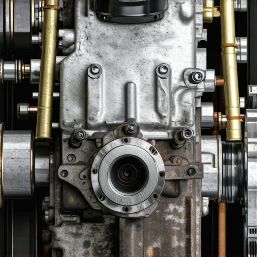 The oil pump wear that causes a low pressure light at idle