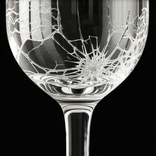 The tiny chip in your glass that will definitely crack by tomorrow morning