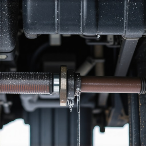 The tiny coolant leak that only shows up in sub-zero weather