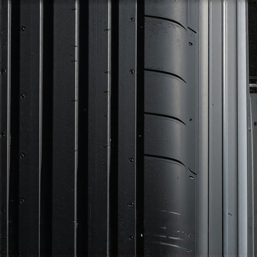 The tire tread pattern that signals your struts are dead