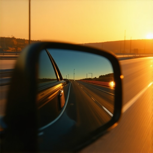 The whistling sound coming from your door mirror at highway speeds