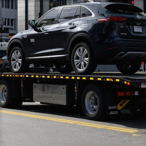 Why Elizabeth drivers with luxury SUVs should always request flatbed towing