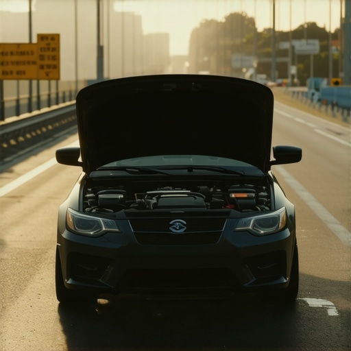 Why your car smells like burning oil after a long highway drive
