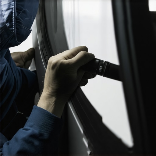 How Clearautoglasss aligns the rain sensor on a new windshield