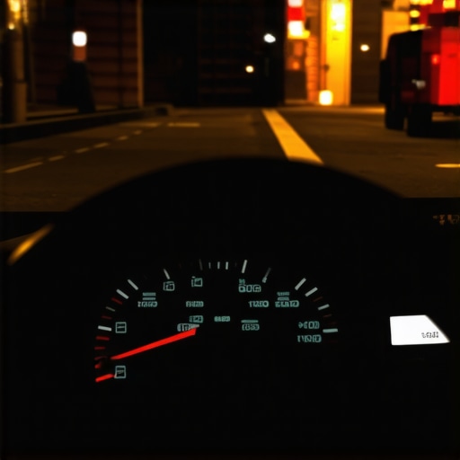 The oil pressure light that only flickers when the car is idling