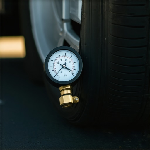 The specific tire pressure that gives you the best fuel economy
